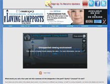 Tablet Screenshot of lovinglamppostsmovie.com